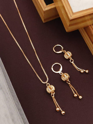 2-3 DAYS DELIVERY! Rose Gold Imported Fancy AD Bol Dokiya And Bali Set, Listing ID: 9340664119578