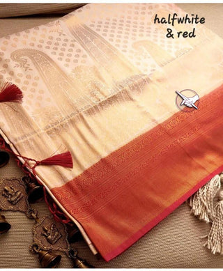 2-3 Days Delivery! Indian Saree for Women Saree Kubera Pattu Soft Silk with Copper Zari Pallu  Party Wear, Listing ID: 8596803715354