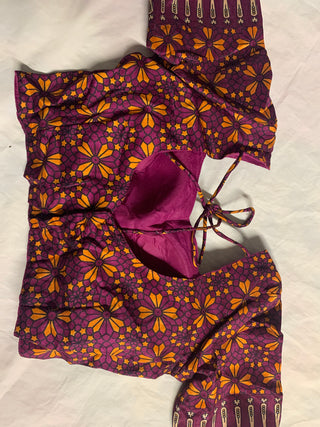 Navaratri, Garba Lehenga - Tussar Silk Lehenga, Blouse & Dupatta Set Bandhej, Ajarakh Print and Gotta Patti Work, Listing ID: 9588477395226
