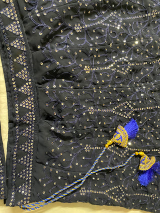 Ship From India! Beautiful Heavy Gorgeous Lehenga, Blouse & Dupatta Set With Embroidery Sequins Work, Listing ID: PRE8766255005978