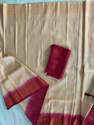 2-3 Days Delivery! Indian Saree for Women Saree Kubera Pattu Soft Silk with Copper Zari Pallu  Party Wear, Listing ID: 8596803715354