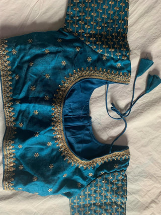 2-3 Days Delivery! Indian Blouses for Sarees Women Ready to Wear Milan Silk  Blouse Fabric Party Wear 1 Piece, Listing ID: 9078309552410