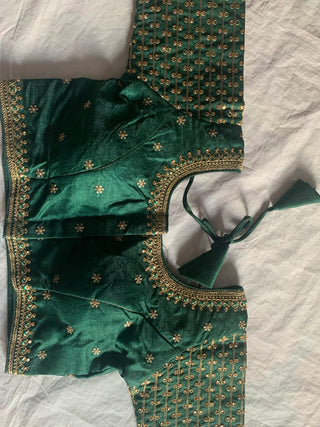 2-3 Days Delivery! Indian Blouses for Sarees Women Ready to Wear Milan Silk  Blouse Fabric Party Wear 1 Piece, Listing ID: 9078309552410