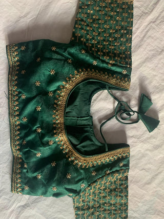 2-3 Days Delivery! Indian Blouses for Sarees Women Ready to Wear Milan Silk  Blouse Fabric Party Wear 1 Piece, Listing ID: 9078309552410