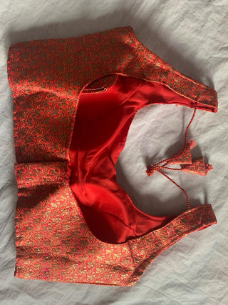 2-3 Days Delivery! Indian Blouses for Sarees Women Ready to Wear Heavy Jacquard  Blouse Fabric Party Wear 1 Piece, Listing ID: 9078296346906