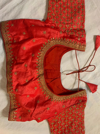 2-3 Days Delivery! Indian Blouses for Sarees Women Ready to Wear Milan Silk  Blouse Fabric Party Wear 1 Piece, Listing ID: 9078309552410