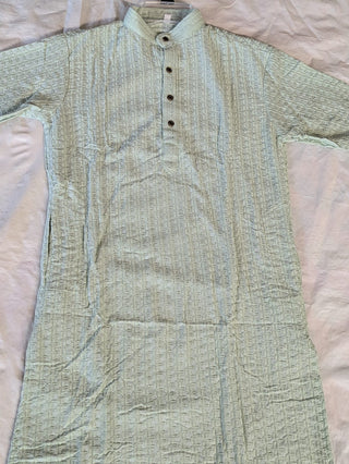 2-3 Days Delivery! Indian Men Kurta Pyjama Ready to Wear Rayon Cotton Party Wear, Listing ID: 8978167169306