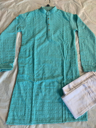 2-3 Days Delivery! Indian Men Kurta Pyjama Ready to Wear Rayon Cotton Party Wear, Listing ID: 8978167169306