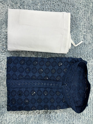 2-3 Days Delivery! Indian Men Kurta Pyjama Ready to Wear Rayon Cotton Party Wear, Listing ID: 9858117435674