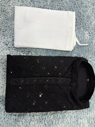 2-3 Days Delivery! Indian Men Kurta Pyjama Ready to Wear Rayon Cotton Party Wear, Listing ID: 9858117435674