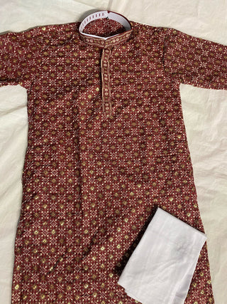 2-3 Days Delivery! Indian Men Kurta Pyjama Ready to Wear Rayon Cotton Party Wear, Listing ID: 9858411725082