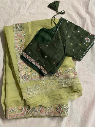 1-4 Days Delivery! Classic Vichitra Silk Saree With Zari Stone Work And Blouse With Embroidery Work, Listing ID: 9871312060698