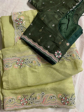 1-4 Days Delivery! Classic Vichitra Silk Saree With Zari Stone Work And Blouse With Embroidery Work, Listing ID: 9871312060698