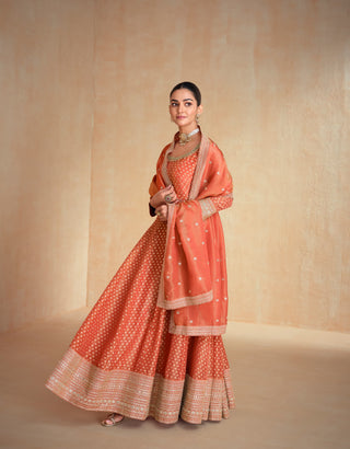 aashirwad-heavy-premium-viscose-banaras-simar-jacquard-long-gown-dupatta-with-embroidery-sequence-khatli-work-color-orange-1