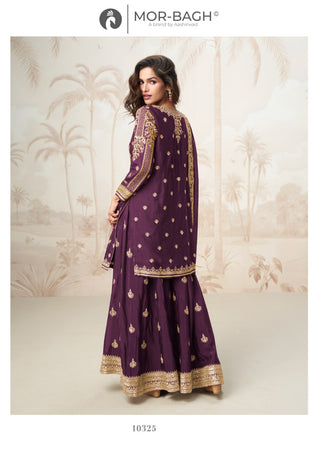 aashirwad-mor-bagh-mumtaz-premium-chinnon-silk-kurti-palazzo-dupatta-suit-set-with-sequence-embroidery-work-color-wine-2