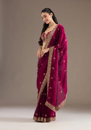 amiira-frendy-satin-silk-sarees-sequins-with-zari-dori-embroidery-work-color-maroon-1