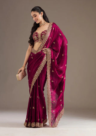 amiira-frendy-satin-silk-sarees-sequins-with-zari-dori-embroidery-work-color-maroon-3