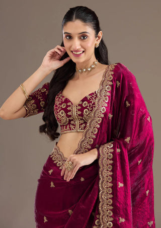 amiira-frendy-satin-silk-sarees-sequins-with-zari-dori-embroidery-work-color-maroon-6