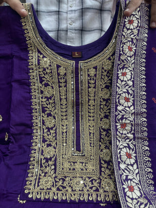 banana-silk-anarkali-flared-kurti-pant-dupatta-with-golden-zari-work-color-purple-6