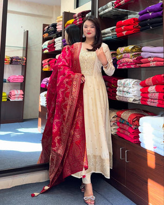banana-silk-anarkali-flared-kurti-pant-dupatta-with-golden-zari-work-color-white-5