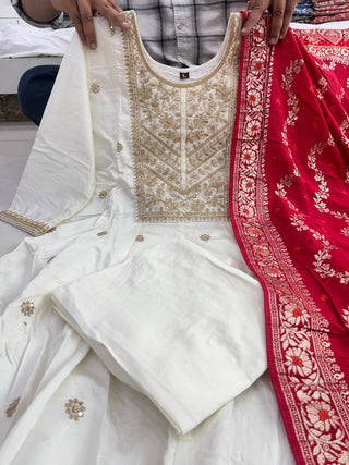 banana-silk-anarkali-flared-kurti-pant-dupatta-with-golden-zari-work-color-white-8