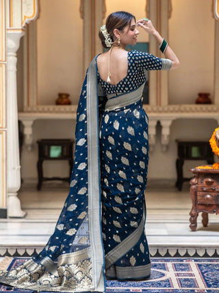 banarasi-khadi-georgette-jacquard-waving-saree-color-ocean-green-2