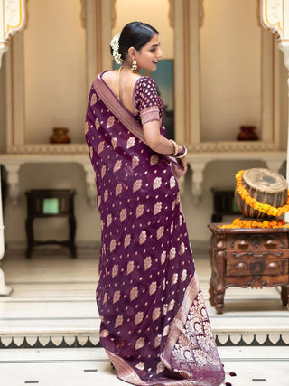 banarasi-khadi-georgette-jacquard-waving-saree-color-purple-2