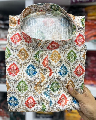 banglori-silk-men-kurta-pyjama-set-crochet-print-work-color-3