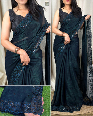 blooming-chiffon-saree-with-black-sequin-with-tone-to-tone-thread-work-color-blue-2