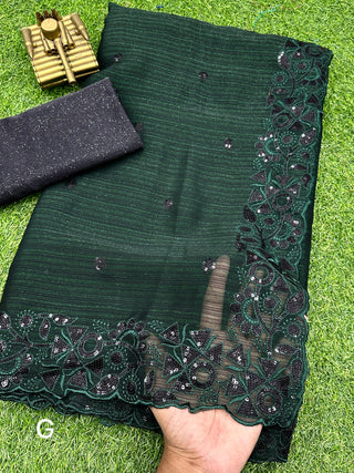 blooming-chiffon-saree-with-black-sequin-with-tone-to-tone-thread-work-color-green-1