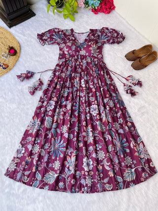 bsy-soft-muslin-aliya-cut-kurti-with-fancy-puff-sleeve-purple-1