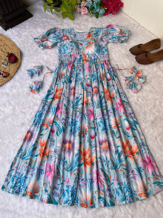 bsy-soft-muslin-aliya-cut-kurti-with-fancy-puff-sleeve-sky-blue-1