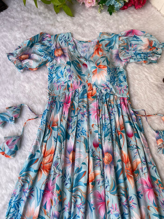 bsy-soft-muslin-aliya-cut-kurti-with-fancy-puff-sleeve-sky-blue-3
