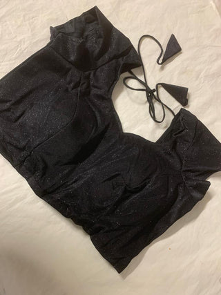 2-3 Days Delivery! Saree for Women Ready to Wear Saree with Stitched Blouse Chiffon with Black Sequins and Bonding  Blouse Party Wear Wine Color, Listing ID: 8817169858842