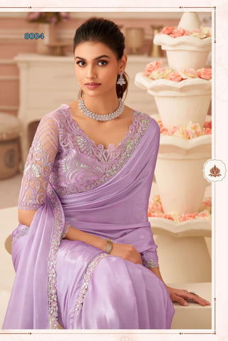 chiffon-shimmer-saree-sequence-thread-embroidery-stone-work-banglori-work-blouse-color-purple-2