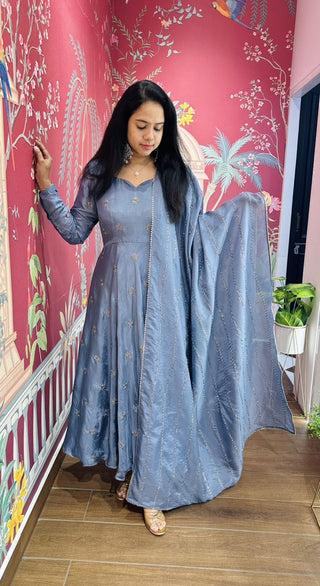 chinnion-silk-anarkali-gown-dupatta-with-zari-sequence-embroidery-work-color-blue-2
