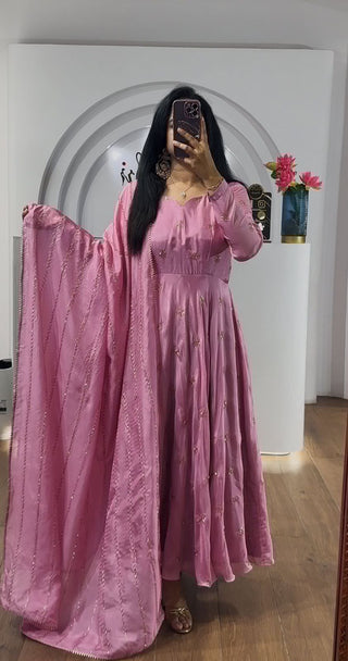 chinnion-silk-anarkali-gown-dupatta-with-zari-sequence-embroidery-work-color-pink-1