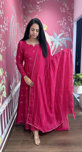 chinnion-silk-anarkali-gown-dupatta-with-zari-sequence-embroidery-work-color-rose-1