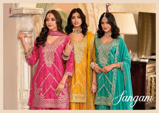 chinon-kurti-palazzo-dupatta-set-with-digital-print-embroidery-work