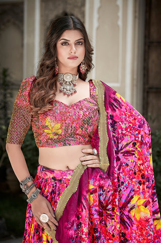 chinon-lehenga-blouse-dupatta-with-printed-sequins-work-pink-2