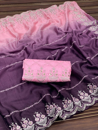 chinon-silk-saree-sequence-embroidery-work-color-pink-2