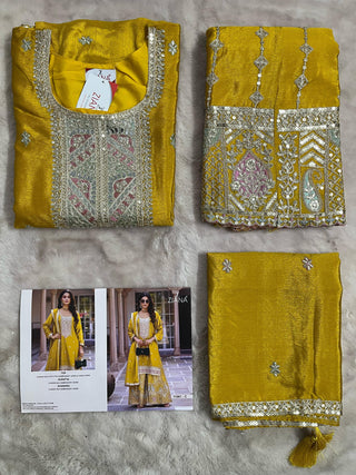 chinon-silk-top-palazzo-dupatta-set-with-hand-embroidery-work-color-yellow-3