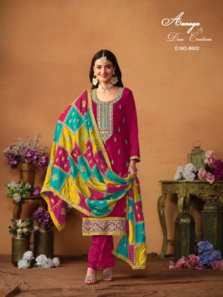 chinon-silk-top-pant-dupatta-set-with-sequence-embroidery-work-color-magenta-1