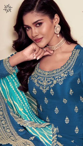 chinon-top-sharara-dupatta-set-with-embroidery-work-color-blue-2
