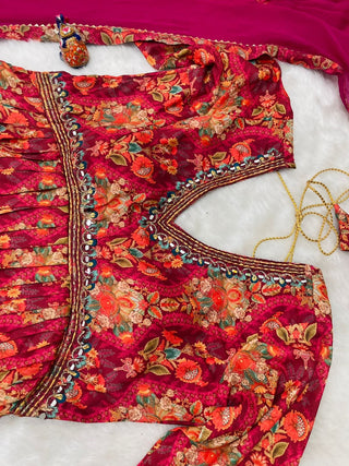 cotton-muslin-aliya-cut-gown-pant-dupatta-with-digital-print-hand-made-glass-mirror-work-color-red-6
