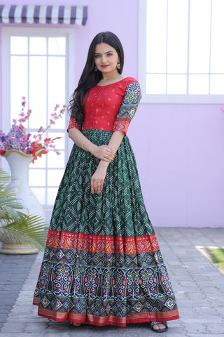 doha-silk-gown-with-foil-print-work-green-1