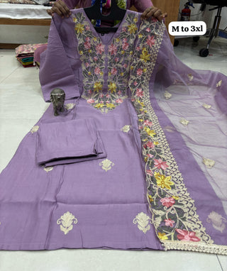 dola-silk-kurti-pant-dupatta-set-with-embroidery-work-color-purple-1