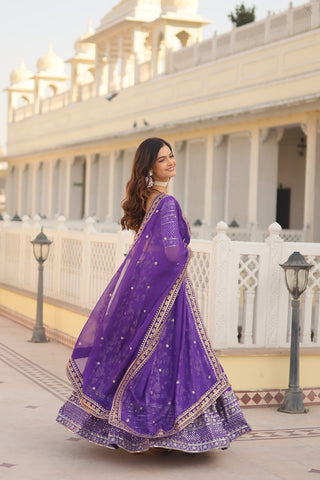 dyeable-pure-viscose-jacquard-lehenga-choli-dupatta-with-embroidery-sequence-work-color-purple-5