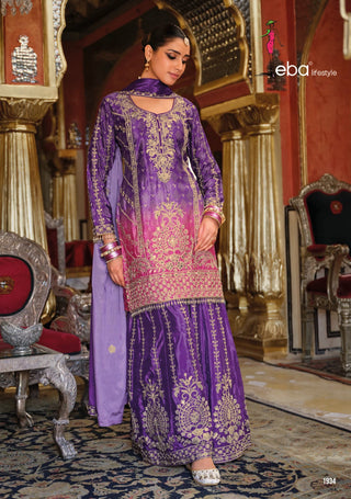 eba-lifestyle-rangeen-gold-heavy-chinon-kurti-palazzo-dupatta-set-with-digital-print-embroidery-work-color-purple-2
