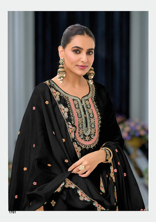eba-lifestyle-safroon-4-chinnon-kurti-plazzo-dupatta-set-with-embroidery-sequence-work-color-black-4